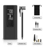12V Portable Tire Inflator Mini Electric Car Air Pump Tire Pump With 6000mAh Power Bank