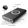 10000mAh 3 in 1 QI Wireless Power Bank