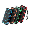 Solar Charger 20000mAh Battery w/15W Wireless QI Charger & Flashlight PD22.5W