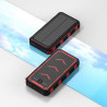 Solar Charger 20000mAh Battery w/15W Wireless QI Charger & Flashlight PD22.5W
