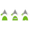40ftx16ft Big Radial Star Tent Canopy