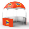 10x10FT Gazebo Dome Tent Custom Pop Up Kiosk Canopy Tent