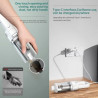 Portable 60W High-Speed Vacuum Cleaner