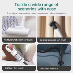 Portable 60W High-Speed Vacuum Cleaner