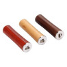 2600mAh Wood Emergency Cylinder Power Bank