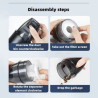 50W Wireless Car Vacuum Cleaner