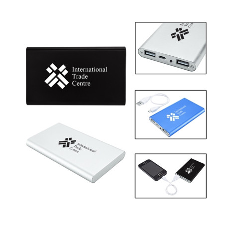Quick Ship - Aluminum Slim 5000mAh Power Bank