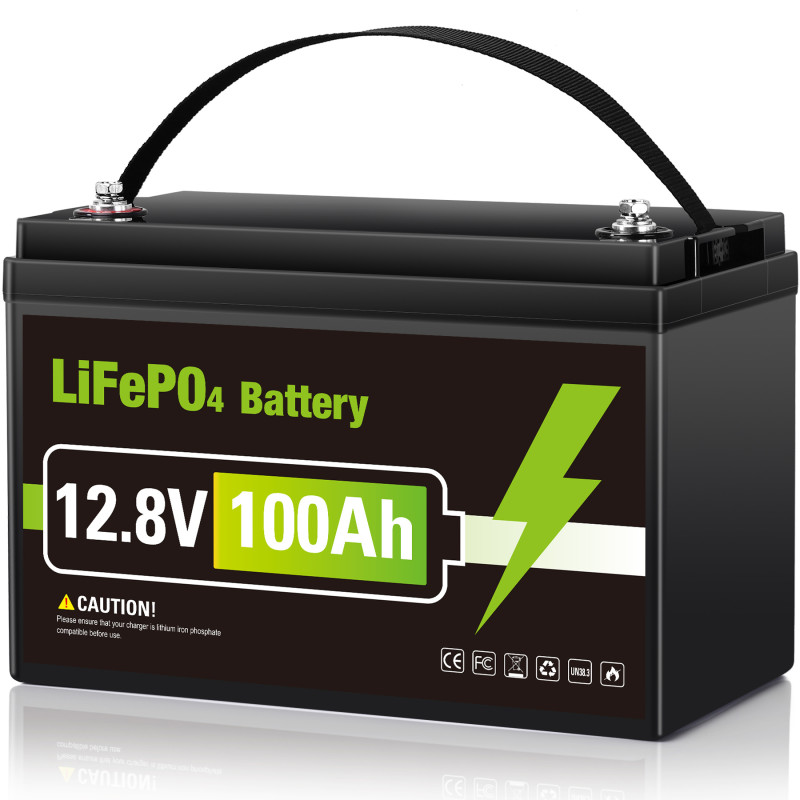 12V 100AH LiFePO4 Lithium Battery