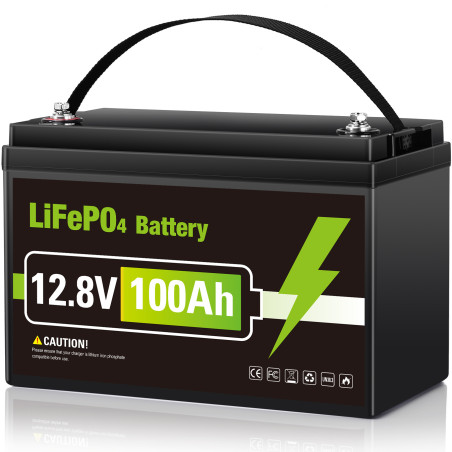 12V 100AH LiFePO4 Lithium Battery