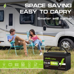 12V 100AH LiFePO4 Lithium Battery
