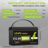 12V 100AH LiFePO4 Lithium Battery