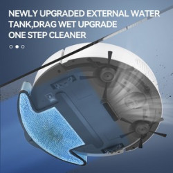 Anti-drop vacuum cleaner with water tank