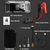 PD 65W Portable Emergency battery booter w/ 150PSI Emergency inflater air compressor