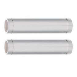 Portable 2200mAh Cylinder USB Power Bank w/Micro USB slots