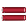 Portable 2200mAh Cylinder USB Power Bank w/Micro USB slots