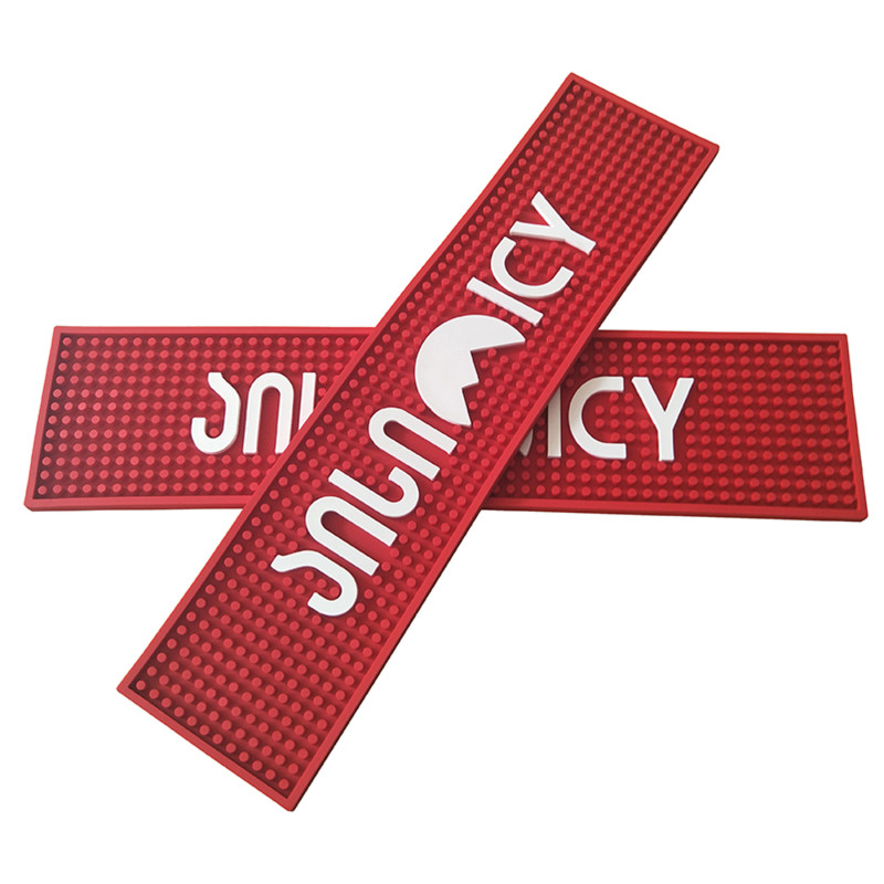 Molded PVC/Rubber Quick Dry Vibrant Strip Mat
