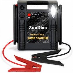 Portable Emergency battery booste1800/900A Peak 12V/24V Jump Starter/3.5L Truck Battery Booster Pack