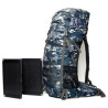 Blue Camo Blank Side View