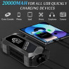 4000A Peak Portable Emergency battery booter w/ 150PSI Emergency Tire Inflator