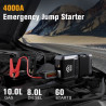 Portable Emergency battery booter w/ 150PSI Emergency inflater air compressor