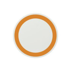White/Orange