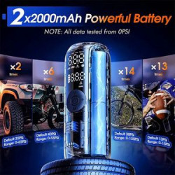 Smart air pump 26 cylinder portable fast inflation for car motorcycle bicycle ball cart accessories