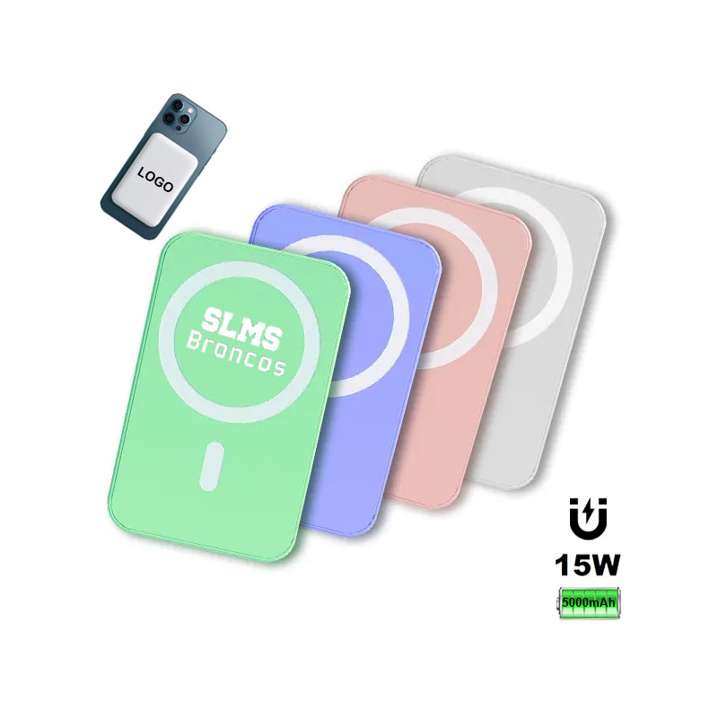 15W Magnetic Portable Charger 5000mAh