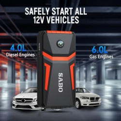 Portable Emergency battery booter 12V 10,000mAh Portable Auto car Jump Starter