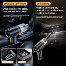 11000Pa Two in one Wireless Car Vacuum Cleaner