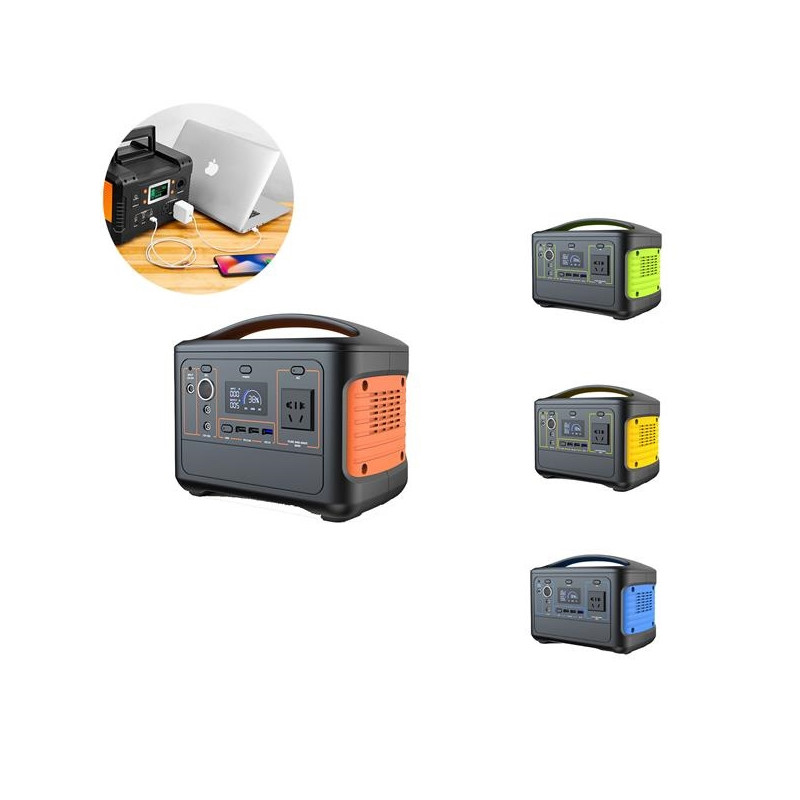 600W/153600mAh/3.7V Emergency Solar Power Pack Back Up Station w/QC 3.0 Fast Charge