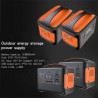Black/Orange