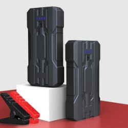12800mAh Portable Emergency battery booster 12V Jump Starter Car Clamp w/Power Bank Battery