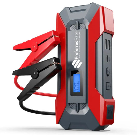 Portable Emergency battery booster Multi-function Car Emergency Jump Starter w/Smart Clip