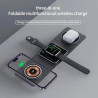 Custom Promotional 3 In 1 Magnetic Wireless Charger