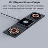 Custom Promotional 3 In 1 Magnetic Wireless Charger