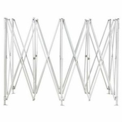 10' x 20' Pop Up Tent with table cover and feather flags