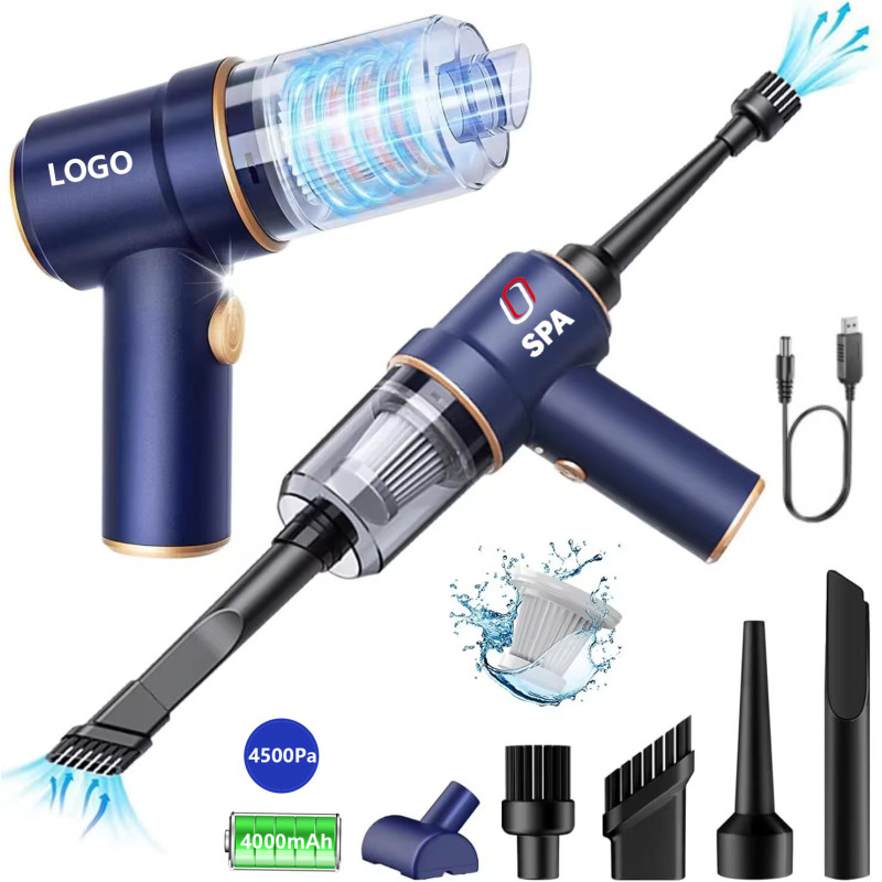 Wireless Car Vacuum Cleaner Integrates Blowing and Suction Two-in-one.