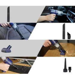 Wireless Car Vacuum Cleaner Integrates Blowing and Suction Two-in-one.