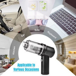 Wireless Car Vacuum Cleaner Integrates Blowing and Suction Two-in-one.