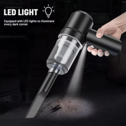 Wireless Car Vacuum Cleaner Integrates Blowing and Suction Two-in-one.