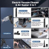 Wireless Car Vacuum Cleaner Integrates Blowing and Suction Two-in-one.