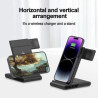 Foldable 3 in 1 Wireless Charging Station