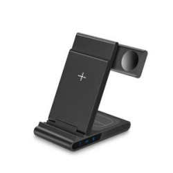 Foldable 3 in 1 Wireless Charging Station