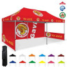 10' x 20' Pop Up Tent with full color background wall