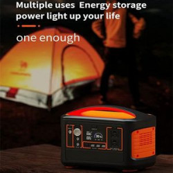 Black/Orange