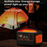 Black/Orange