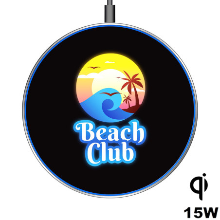Full Color Light-up Wireless Charger 15W