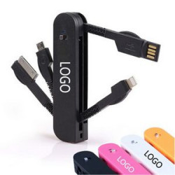 Swiss Army Knife Style Universal Charging 3-in-1 Multi-Cable