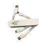 Swiss Army Knife Style Universal Charging 3-in-1 Multi-Cable
