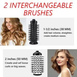 2-in-1 Rotating Hot Air Brush